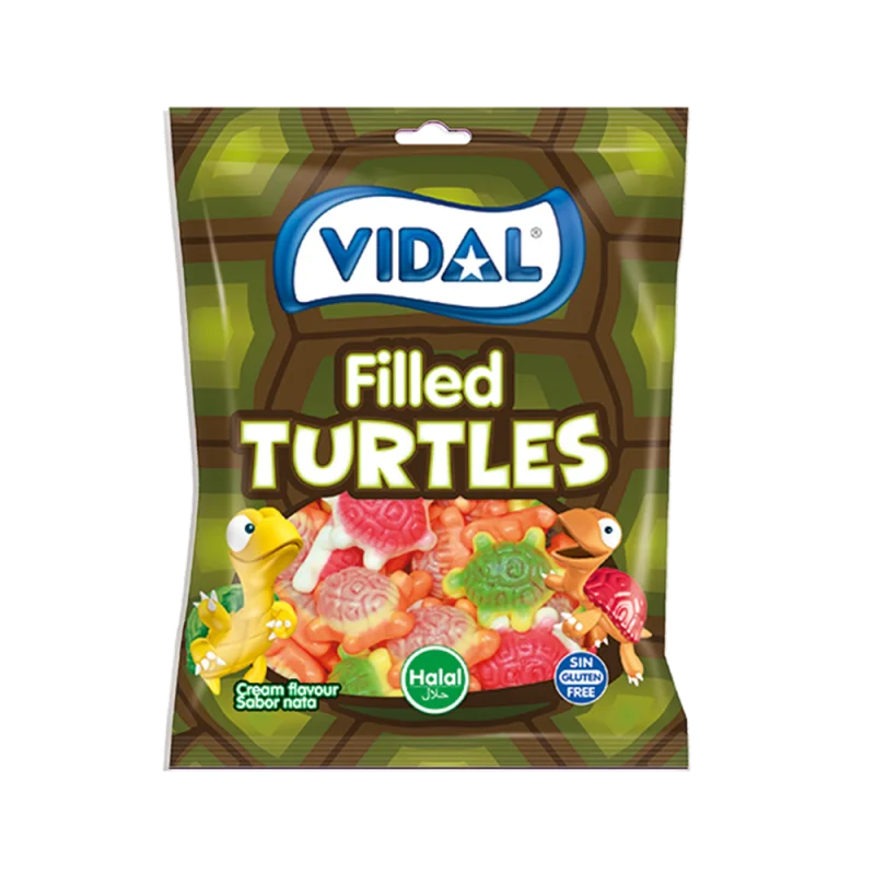 Vidal желирани бонбони костенурки 90 г - Vidal
