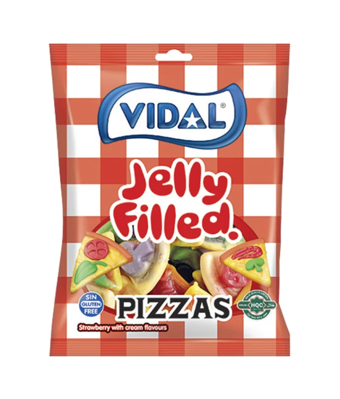 Vidal желирани бонбони пици 90 г - Vidal