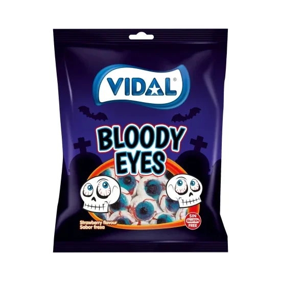 Vidal желирани бонбони кървави очи 90 г - Vidal