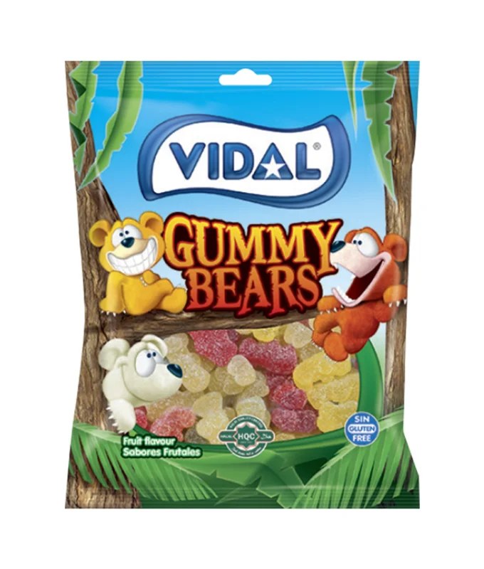Vidal желирани бонбони гумени мечета 90 г - Vidal
