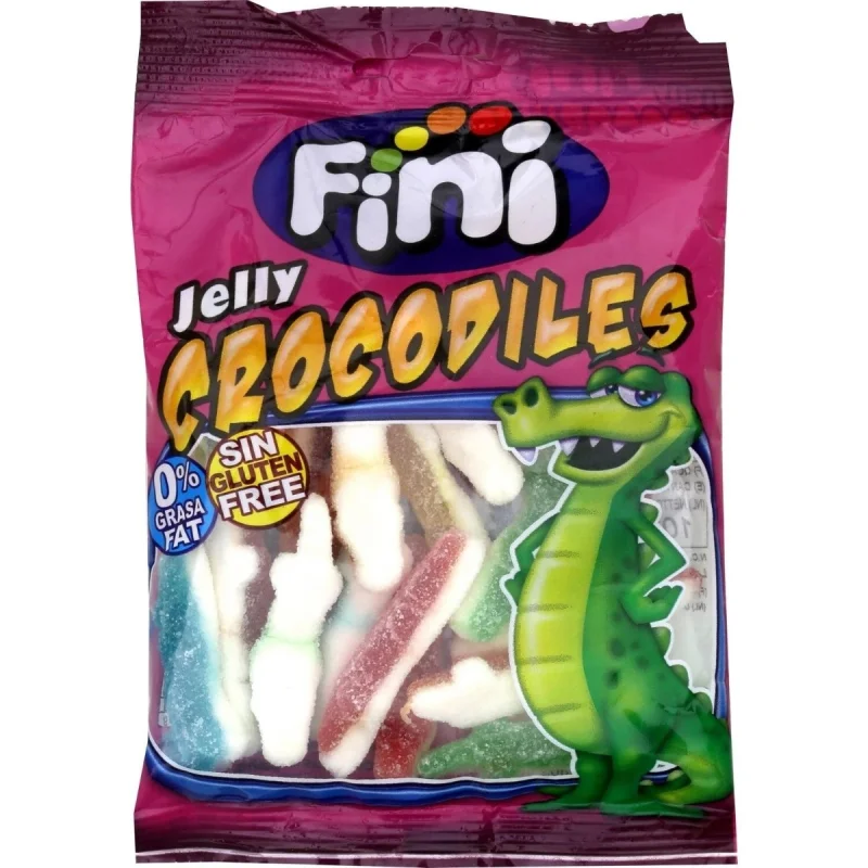 Бонбони Fini, захаросани крокодилчета 90 г - Fini