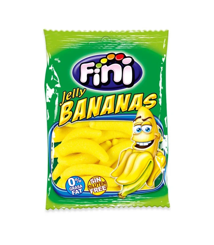 Бонбони Fini захаросани банани, 90 г - Fini