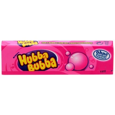 Дъвки Hubba Bubba, плодови 5 бр - Hubba