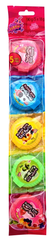 Дъвки в кутийки 5 вкуса, 90 г