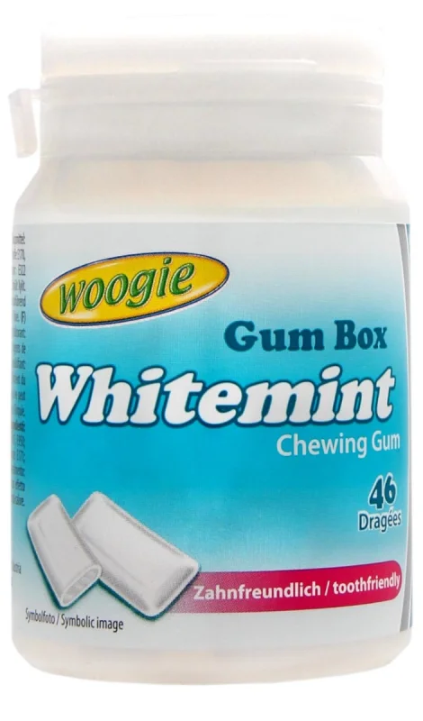 Дъвки Whitemint без захар, 64.4 г