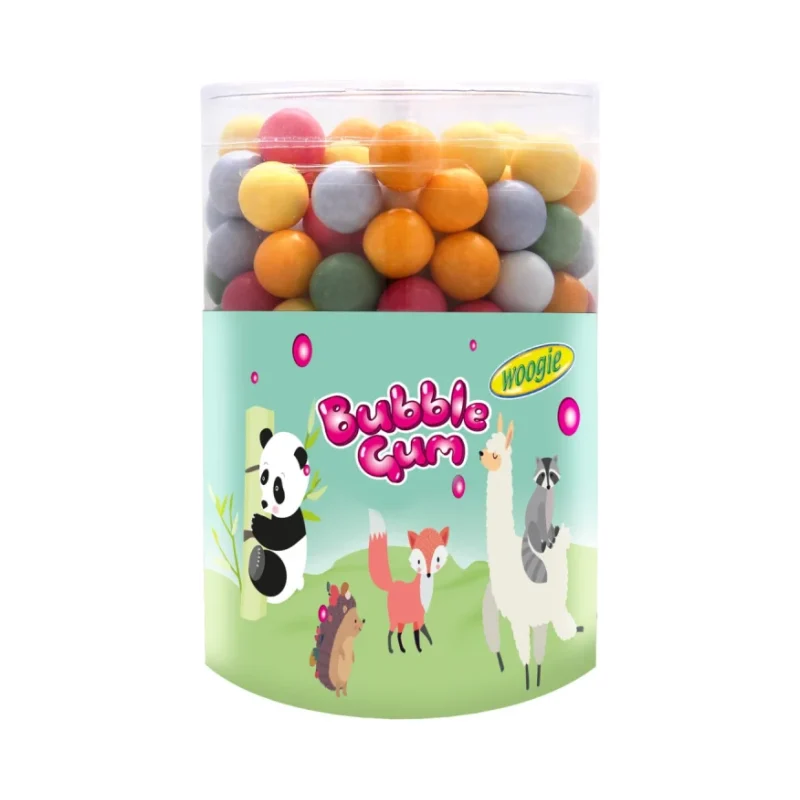 Кръгли дъвки Woogie, кутия 500 г - Woogie
