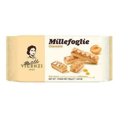 Бутерки Millefoglie Vicenzi Glassate 125 г - Vicenzi