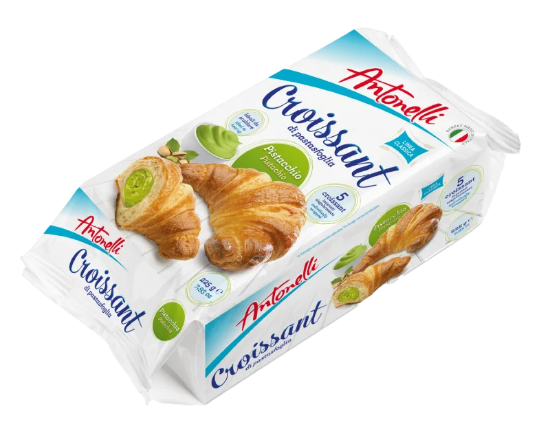 Кроасани Antonelli с крем шам фъстък 225 г, 5 бр