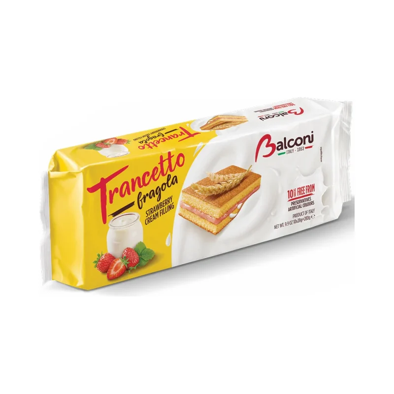 Сухи пасти Balconi Trancetto с ягодов крем 10 x 28 г - Balconi
