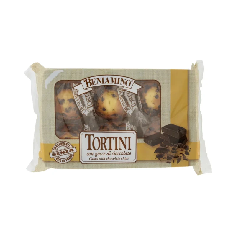 Кексчета Beniamino Tortino с парченца шоколад 200 г - Beniamino