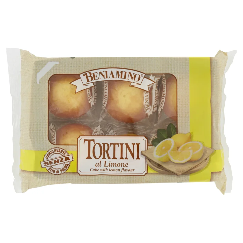 Кексчета мъфини Beniamino Tortini лимон 216 г - Beniamino