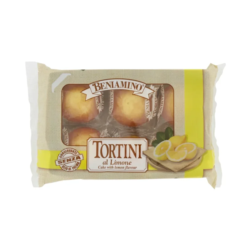 Кексчета мъфини Beniamino Tortini лимон 216 г - Beniamino
