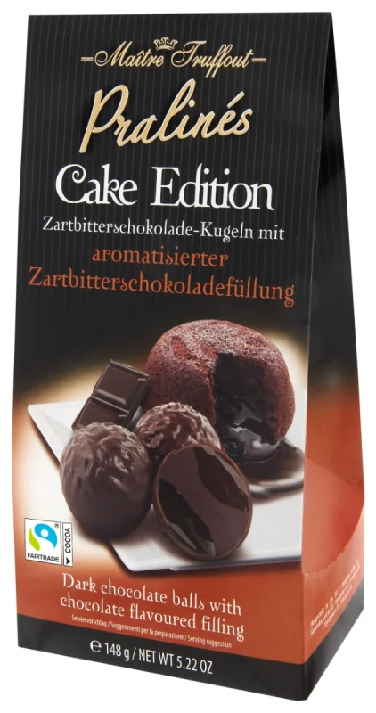 Пралини Cake Edition с черен шоколад, 148 г - Cake Edition
