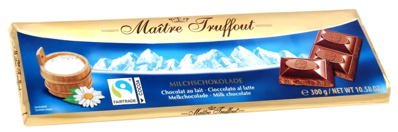 Млечен шоколад Maitre Truffout, 300 г - Maître Truffout