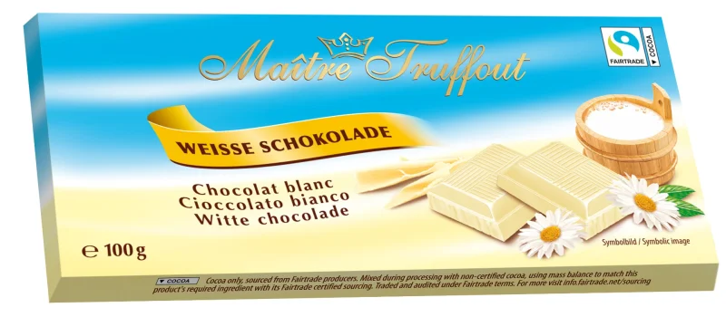 Бял шоколад Maitre Truffout, 100 г - Maître Truffout