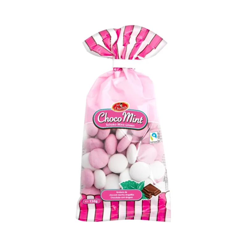 Шоколадови бонбони/дражета Choco Mint, 150 г - Choco