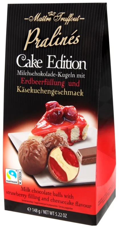 Пралини Cake Edition с малини и тъмен шоколад, 148 г - Cake Edition