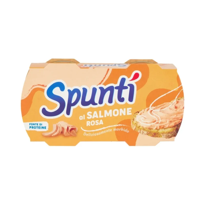 Пастет от сьомга Spunti 2х84 г, консерва - Spunti'