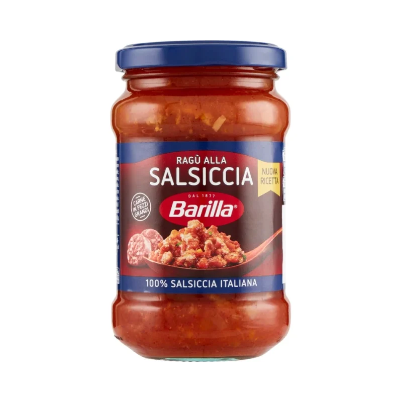 Доматен сос Barilla Ragu Salsiccia със свинско месо 300 г - Barilla