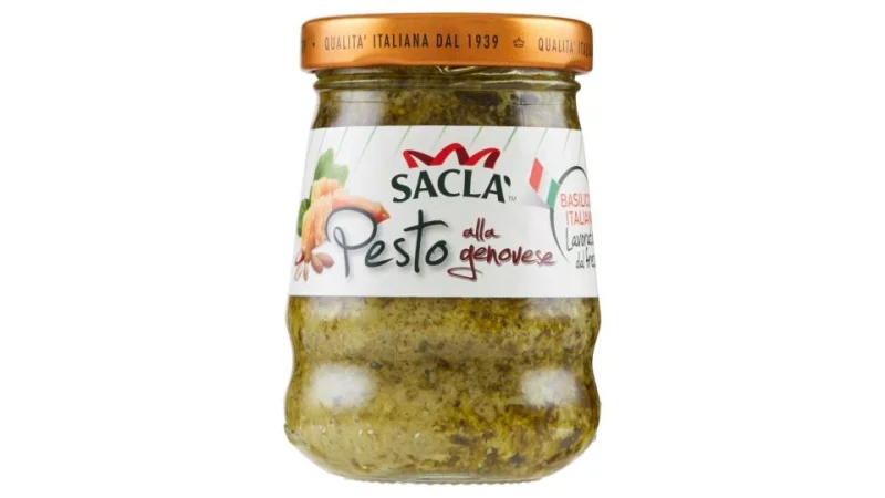 Сос песто Sacla Genovese 90 г, стъкло