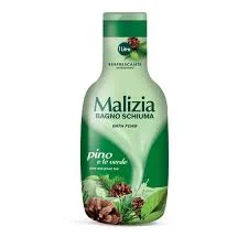 Пяна за вана Malizia бор и зелен чай, 1 л