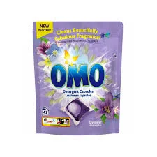Капсули за пране Omo лавандула и евкалипт 42 бр