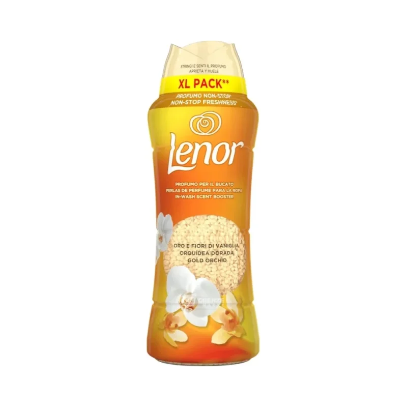 Парфюмни перли Lenor Unstoppables ванилия и злато 495 г - LENOR