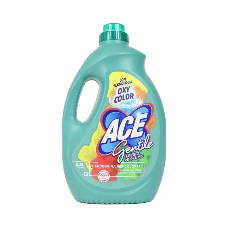 Белина за цветни дрехи Ace Gentile Oxy Color, 2.3 л - Ace Gentile