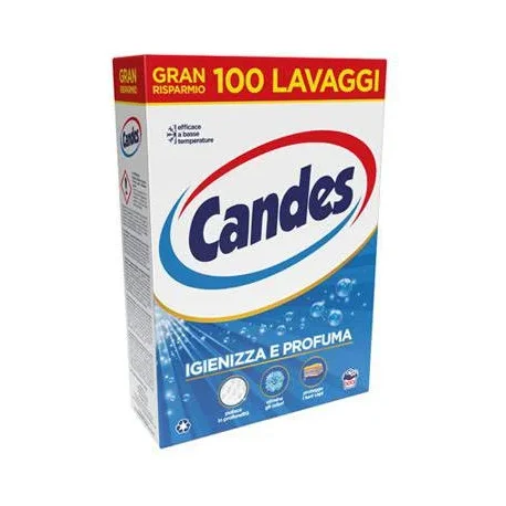 Прах за пране Candes класик, 100 пранета, 5 кг - Candes