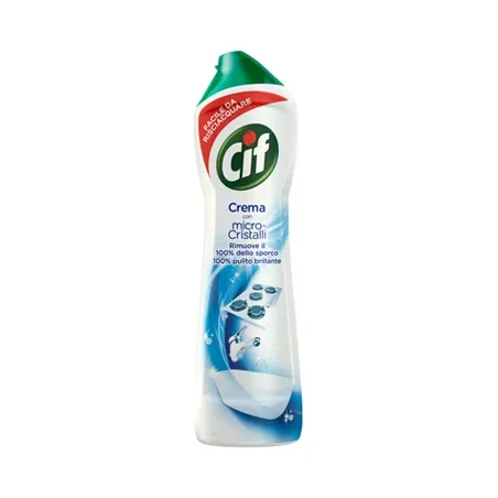 Препарат за повърхности Cif Crema Bianco с микро кристали, 750 мл - Cif Crema
