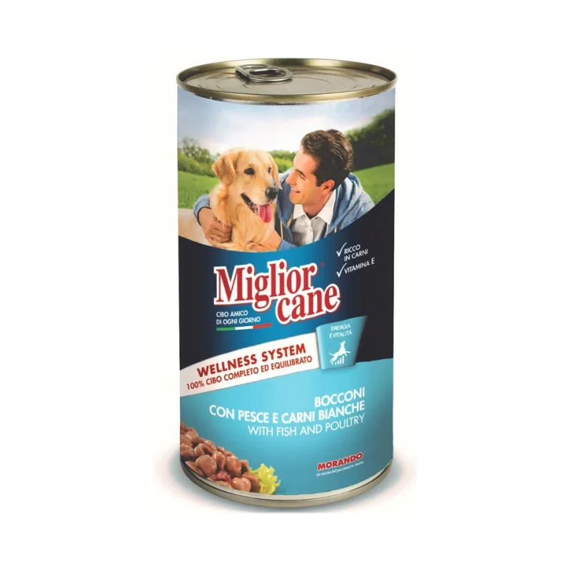 Храна за кучета Miglior Cane 1250 г с пиле и риба - Miglior