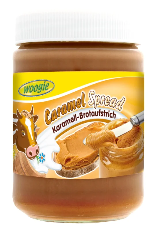 Крем с карамел за мазане Woogie, буркан 400 г