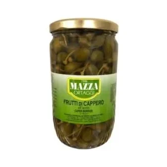 Каперси с дръжка Mazza Berries 690 г, стъкло - Mazza