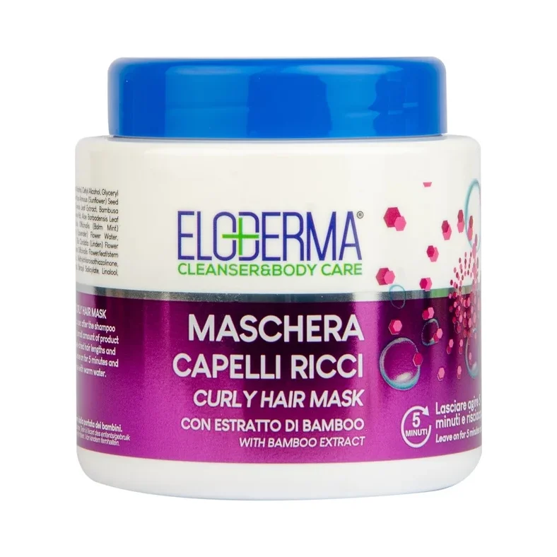 Маска за коса Eloderma за къдрава коса 500 мл - Eloderma