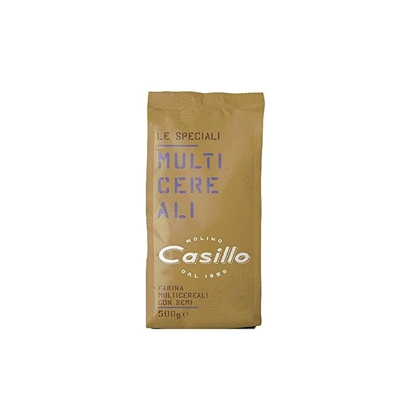 Брашно от микс семена/ръж,ечемик,овес,сусам,лен/ Casillo Multicereali 500 г