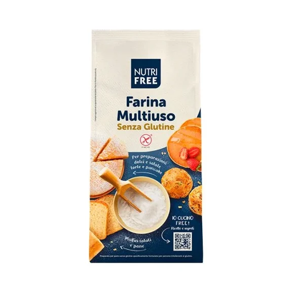 Брашно Nutrifree Multiuso без глутен, 1 кг - Nutrifree
