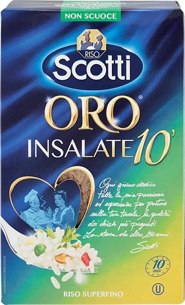 Ориз Scotti Oro Insalate 10 в кутия, 1 кг
