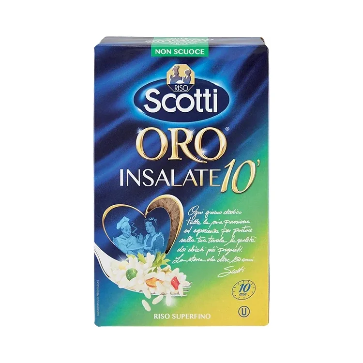 Ориз Scotti Oro Insalate 10 в кутия, 1 кг - RISOSCOTTI
