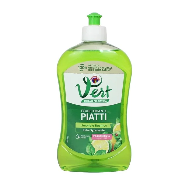 Препарат за съдове Vert Limone/Basil, 500 мл