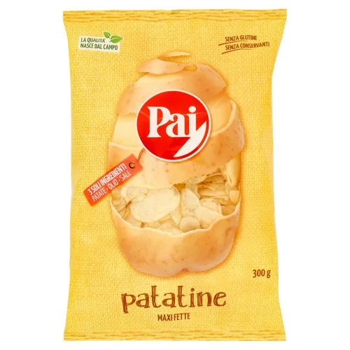 Прозрачен картофен чипс Pai 300 г