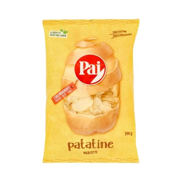 Прозрачен картофен чипс Pai 300 г - Pai