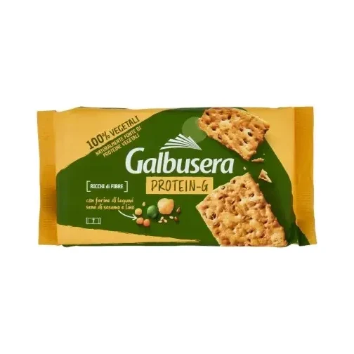 Крекери Galbusera Protein-G Legumi Semi /със семена/, 280 г - Galbusera
