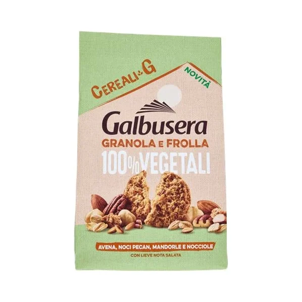 Овесени бисквити с бадем, лешник и пекан Galbusera 280 г