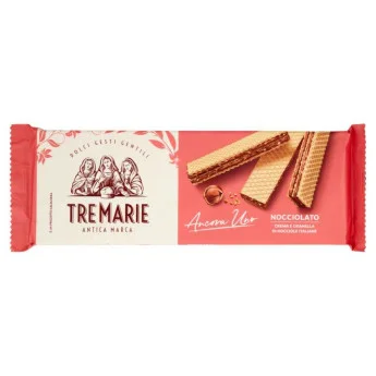 Вафли Tre Marie Au с лешникови парченца 140 г