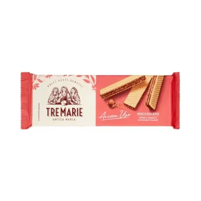 Вафли Tre Marie Au с лешникови парченца 140 г - Galbusera