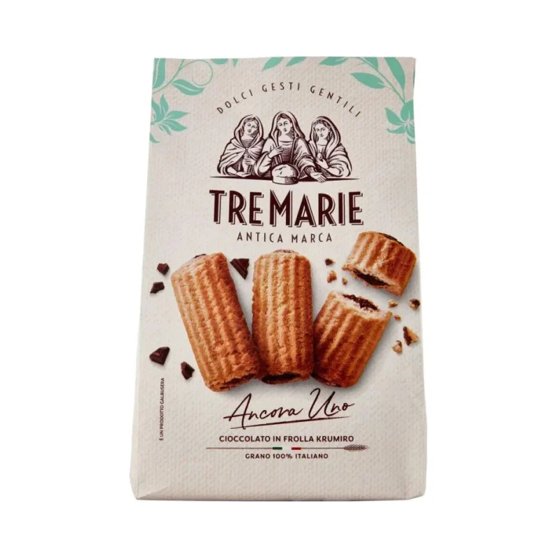 Бисквити Tre Marie Au Krumiro с тъмен шоколадов пълнеж 315 г - Galbusera