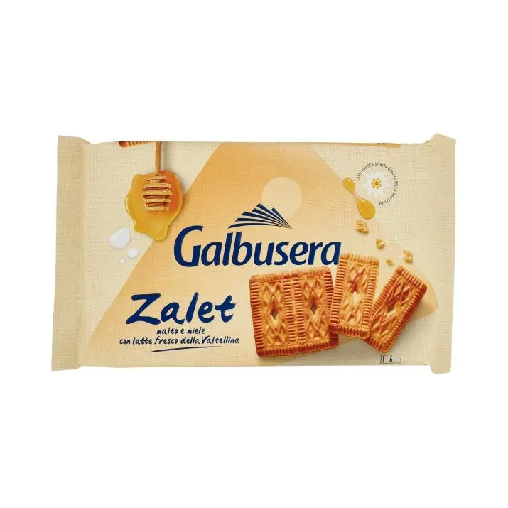 Бисквити Galbusera Zalet с мед 510 г - Galbusera