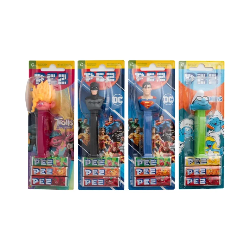 Бонбони Pez микс / дисплей, 25.5 г - PEZ