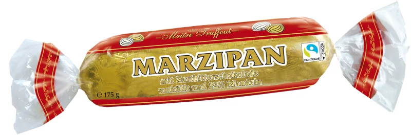 Марципанов десерт Maitre Truffout с черен шоколад , 175 г