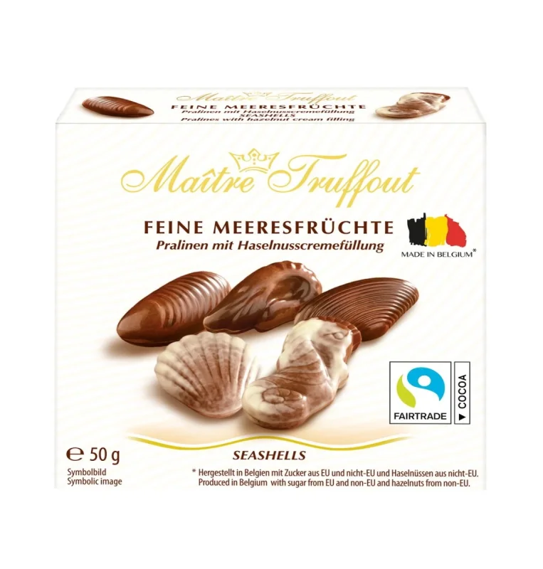 Мини пралини Maitre Truffout, морски дар 50 г